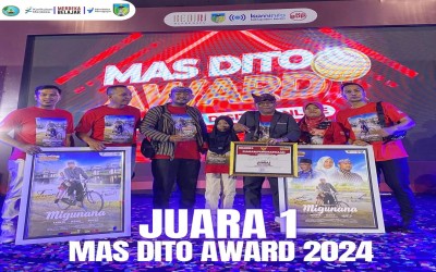SMP NEGERI 1 GAMPENGREJO TOREHKAN PRESTASI DI MAS DHITO AWARD 2024